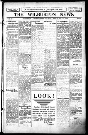 The Wilburton News. (Wilburton, Okla.), Vol. 11, No. 44, Ed. 1 Friday, July 16, 1909