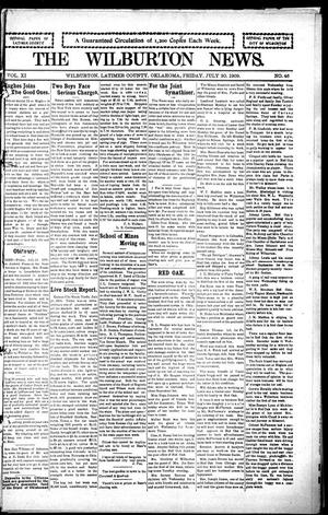 The Wilburton News. (Wilburton, Okla.), Vol. 11, No. 46, Ed. 1 Friday, July 30, 1909