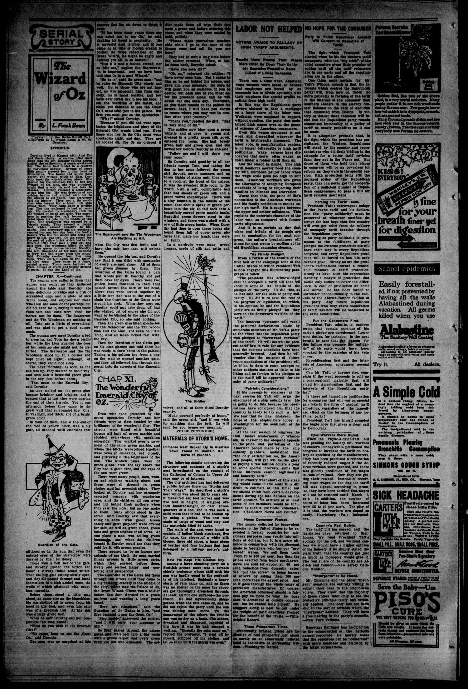 Chickasaw Capital. (Tishomingo, Okla.), Vol. 9, No. 23, Ed. 1 Thursday, October 28, 1909
                                                
                                                    [Sequence #]: 6 of 8
                                                