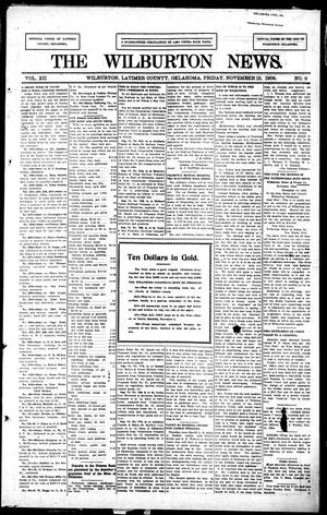 The Wilburton News. (Wilburton, Okla.), Vol. 12, No. 9, Ed. 1 Friday, November 12, 1909