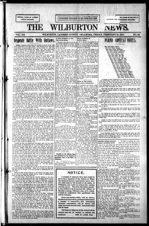 The Wilburton News. (Wilburton, Okla.), Vol. 12, No. 23, Ed. 1 Friday, February 18, 1910