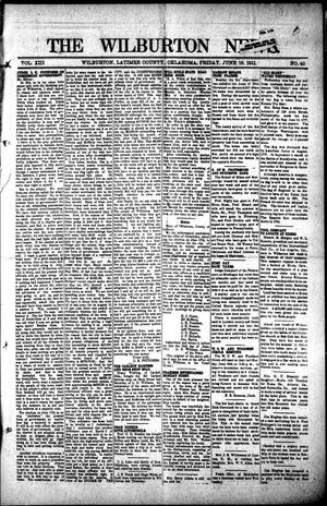 The Wilburton News. (Wilburton, Okla.), Vol. 13, No. 40, Ed. 1 Friday, June 16, 1911