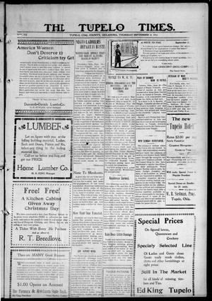 The Tupelo Times. (Tupelo, Okla.), Vol. 7, No. 24, Ed. 1 Thursday, September 21, 1911