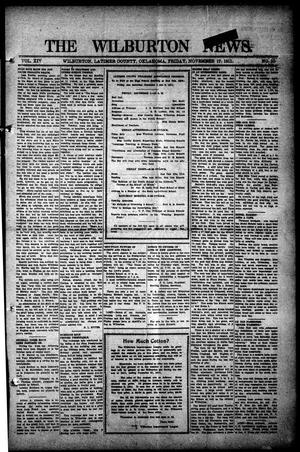 The Wilburton News. (Wilburton, Okla.), Vol. 14, No. 10, Ed. 1 Friday, November 17, 1911