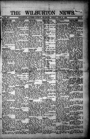 Primary view of object titled 'The Wilburton News. (Wilburton, Okla.), Vol. 14, No. 41, Ed. 1 Friday, June 21, 1912'.