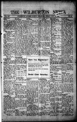 The Wilburton News. (Wilburton, Okla.), Vol. 14, No. 46, Ed. 1 Friday, July 26, 1912