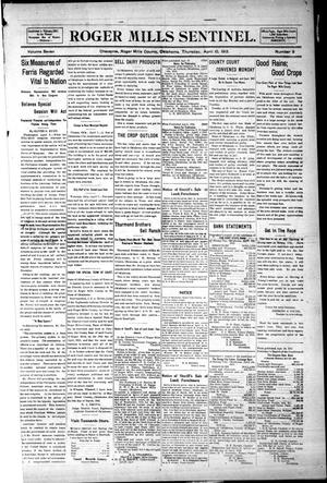 Roger Mills Sentinel. (Cheyenne, Okla.), Vol. 7, No. 9, Ed. 1 Thursday, April 10, 1913