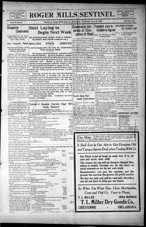Roger Mills Sentinel. (Cheyenne, Okla.), Vol. 7, No. 22, Ed. 1 Thursday, July 10, 1913
