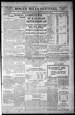 Roger Mills Sentinel. (Cheyenne, Okla.), Vol. 7, No. 24, Ed. 1 Thursday, July 24, 1913