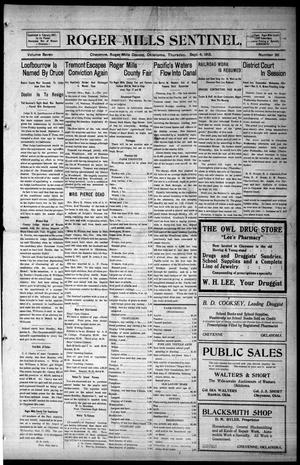Roger Mills Sentinel. (Cheyenne, Okla.), Vol. 7, No. 30, Ed. 1 Thursday, September 4, 1913