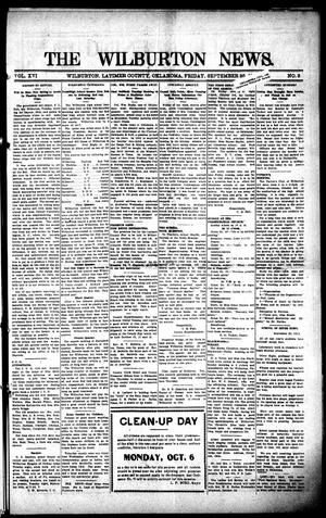 The Wilburton News. (Wilburton, Okla.), Vol. 16, No. 3, Ed. 1 Friday, September 26, 1913