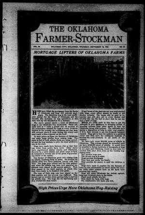 The Oklahoma Farmer-Stockman (Oklahoma City, Okla.), Vol. 24, No. 37, Ed. 1 Thursday, September 12, 1912