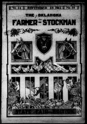 The Oklahoma Farmer-Stockman (Oklahoma City, Okla.), Vol. 24, No. 30, Ed. 1 Thursday, September 26, 1912