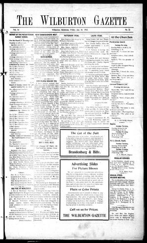 The Wilburton Gazette (Wilburton, Okla.), Vol. 14, No. 22, Ed. 1 Friday, January 10, 1913