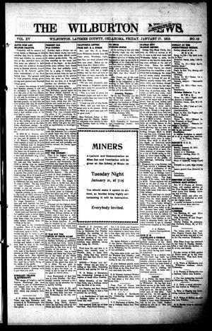The Wilburton News. (Wilburton, Okla.), Vol. 15, No. 19, Ed. 1 Friday, January 17, 1913