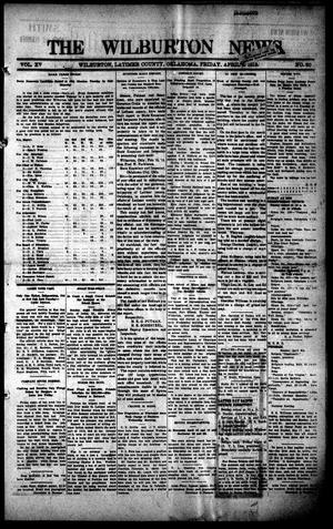 The Wilburton News. (Wilburton, Okla.), Vol. 15, No. 30, Ed. 1 Friday, April 4, 1913