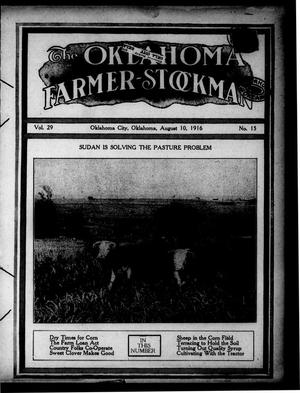 The Oklahoma Farmer-Stockman (Oklahoma City, Okla.), Vol. 29, No. 15, Ed. 1 Thursday, August 10, 1916