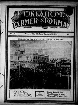 The Oklahoma Farmer-Stockman (Oklahoma City, Okla.), Vol. 29, No. 17, Ed. 1 Sunday, September 10, 1916