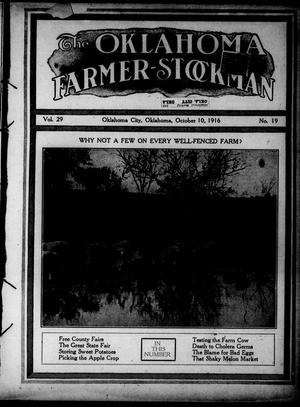 The Oklahoma Farmer-Stockman (Oklahoma City, Okla.), Vol. 29, No. 19, Ed. 1 Tuesday, October 10, 1916