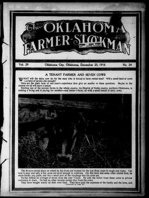 The Oklahoma Farmer-Stockman (Oklahoma City, Okla.), Vol. 29, No. 24, Ed. 1 Monday, December 25, 1916