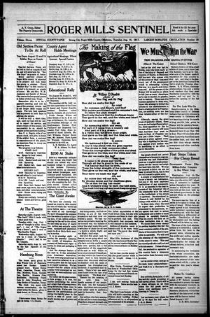 Roger Mills Sentinel (Strong City, Okla.), Vol. 11, No. 28, Ed. 1 Thursday, August 16, 1917