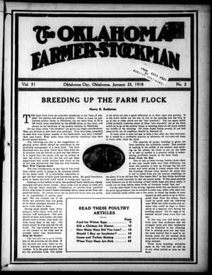 The Oklahoma Farmer-Stockman (Oklahoma City, Okla.), Vol. 31, No. 2, Ed. 1 Friday, January 25, 1918