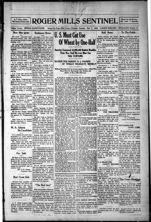 Roger Mills Sentinel (Strong City, Okla.), Vol. 12, No. 13, Ed. 1 Thursday, May 2, 1918