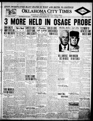 Primary view of object titled 'Oklahoma City Times (Oklahoma City, Okla.), Vol. 36, No. 208, Ed. 5 Friday, January 8, 1926'.