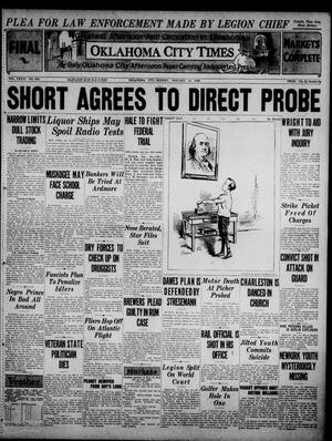 Primary view of object titled 'Oklahoma City Times (Oklahoma City, Okla.), Vol. 36, No. 216, Ed. 2 Monday, January 18, 1926'.