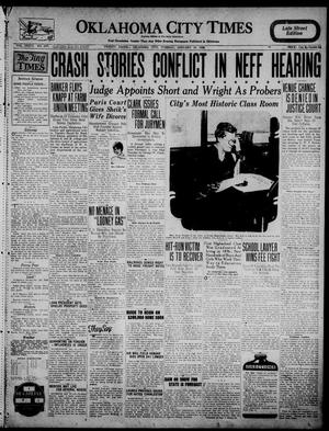 Oklahoma City Times (Oklahoma City, Okla.), Vol. 36, No. 217, Ed. 3 Tuesday, January 19, 1926