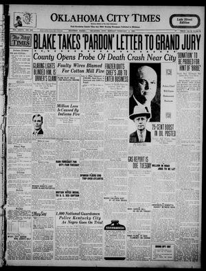 Oklahoma City Times (Oklahoma City, Okla.), Vol. 36, No. 229, Ed. 3 Monday, February 1, 1926