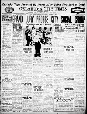 Primary view of object titled 'Oklahoma City Times (Oklahoma City, Okla.), Vol. 36, No. 230, Ed. 4 Tuesday, February 2, 1926'.