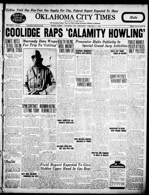 Oklahoma City Times (Oklahoma City, Okla.), Vol. 36, No. 231, Ed. 6 Wednesday, February 3, 1926