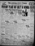 Thumbnail image of item number 1 in: 'Oklahoma City Times (Oklahoma City, Okla.), Vol. 36, No. 247, Ed. 2 Monday, February 22, 1926'.