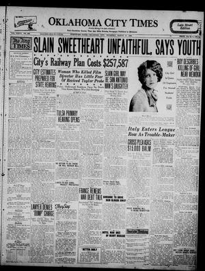 Oklahoma City Times (Oklahoma City, Okla.), Vol. 36, No. 263, Ed. 3 Thursday, March 11, 1926