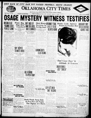 Oklahoma City Times (Oklahoma City, Okla.), Vol. 36, No. 265, Ed. 4 Saturday, March 13, 1926