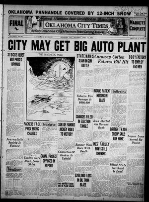 Oklahoma City Times (Oklahoma City, Okla.), Vol. 36, No. 289, Ed. 2 Saturday, April 10, 1926