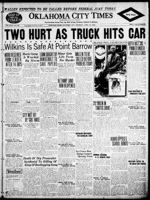 Oklahoma City Times (Oklahoma City, Okla.), Vol. 36, No. 305, Ed. 5 Thursday, April 29, 1926
