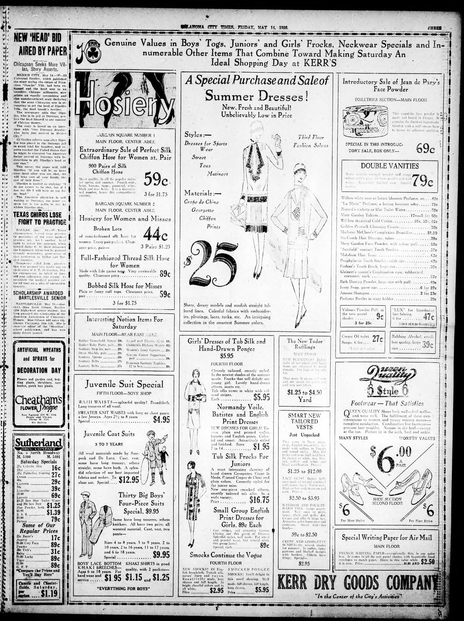 Oklahoma City Times (Oklahoma City, Okla.), Vol. 37, No. 6, Ed. 5 Friday, May 14, 1926
                                                
                                                    [Sequence #]: 3 of 32
                                                