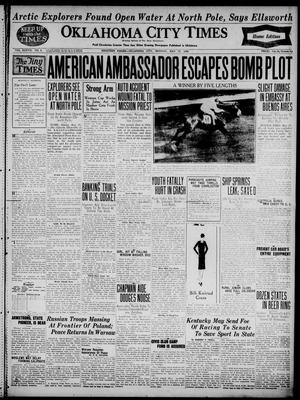 Oklahoma City Times (Oklahoma City, Okla.), Vol. 37, No. 8, Ed. 4 Monday, May 17, 1926
