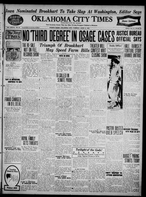 Oklahoma City Times (Oklahoma City, Okla.), Vol. 37, No. 26, Ed. 4 Tuesday, June 8, 1926