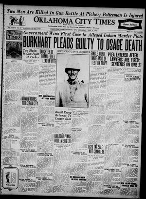 Oklahoma City Times (Oklahoma City, Okla.), Vol. 37, No. 27, Ed. 4 Wednesday, June 9, 1926