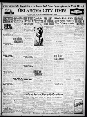 Primary view of object titled 'Oklahoma City Times (Oklahoma City, Okla.), Vol. 37, No. 35, Ed. 4 Friday, June 18, 1926'.
