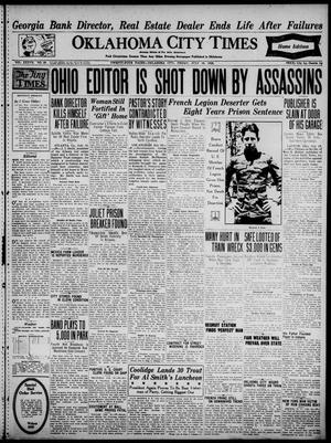 Oklahoma City Times (Oklahoma City, Okla.), Vol. 37, No. 59, Ed. 4 Friday, July 16, 1926