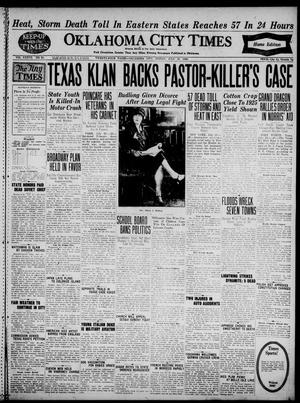 Oklahoma City Times (Oklahoma City, Okla.), Vol. 37, No. 65, Ed. 4 Friday, July 23, 1926