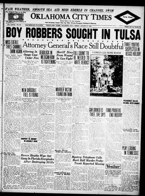 Oklahoma City Times (Oklahoma City, Okla.), Vol. 37, No. 76, Ed. 5 Friday, August 6, 1926