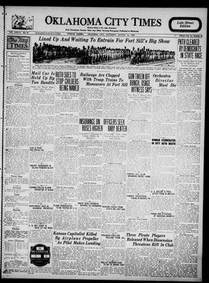 Oklahoma City Times (Oklahoma City, Okla.), Vol. 37, No. 83, Ed. 3 Saturday, August 14, 1926