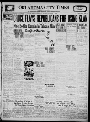 Oklahoma City Times (Oklahoma City, Okla.), Vol. 37, No. 101, Ed. 3 Saturday, September 4, 1926