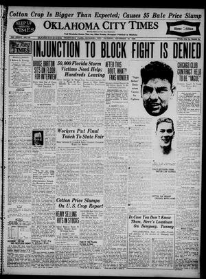 Oklahoma City Times (Oklahoma City, Okla.), Vol. 37, No. 116, Ed. 4 Thursday, September 23, 1926