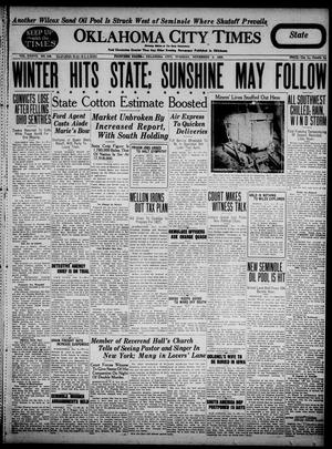 Oklahoma City Times (Oklahoma City, Okla.), Vol. 37, No. 156, Ed. 6 Tuesday, November 9, 1926